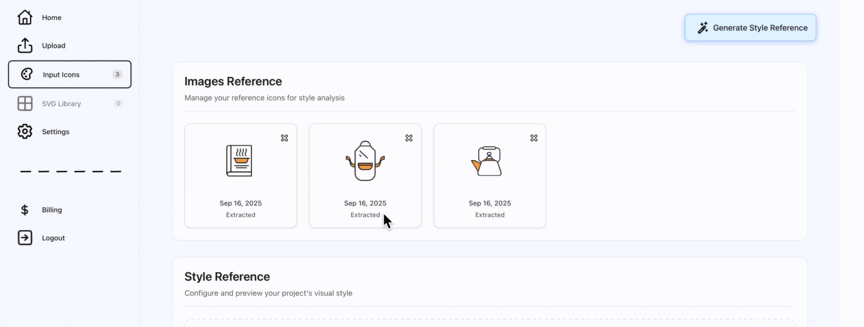 Analyze style reference